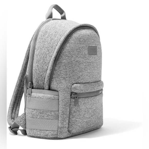 Dagne Dover Dakota Large Neoprene Backpack Heather Grey NWT Laptop Travel Bag - Picture 4 of 12